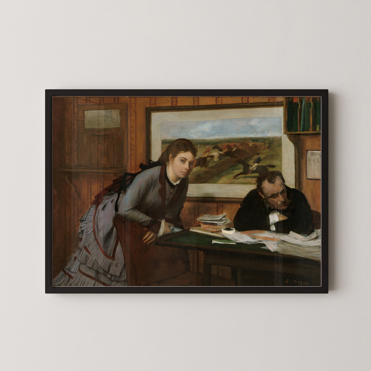 Edgar Degas — Sulking | Fine Art Print