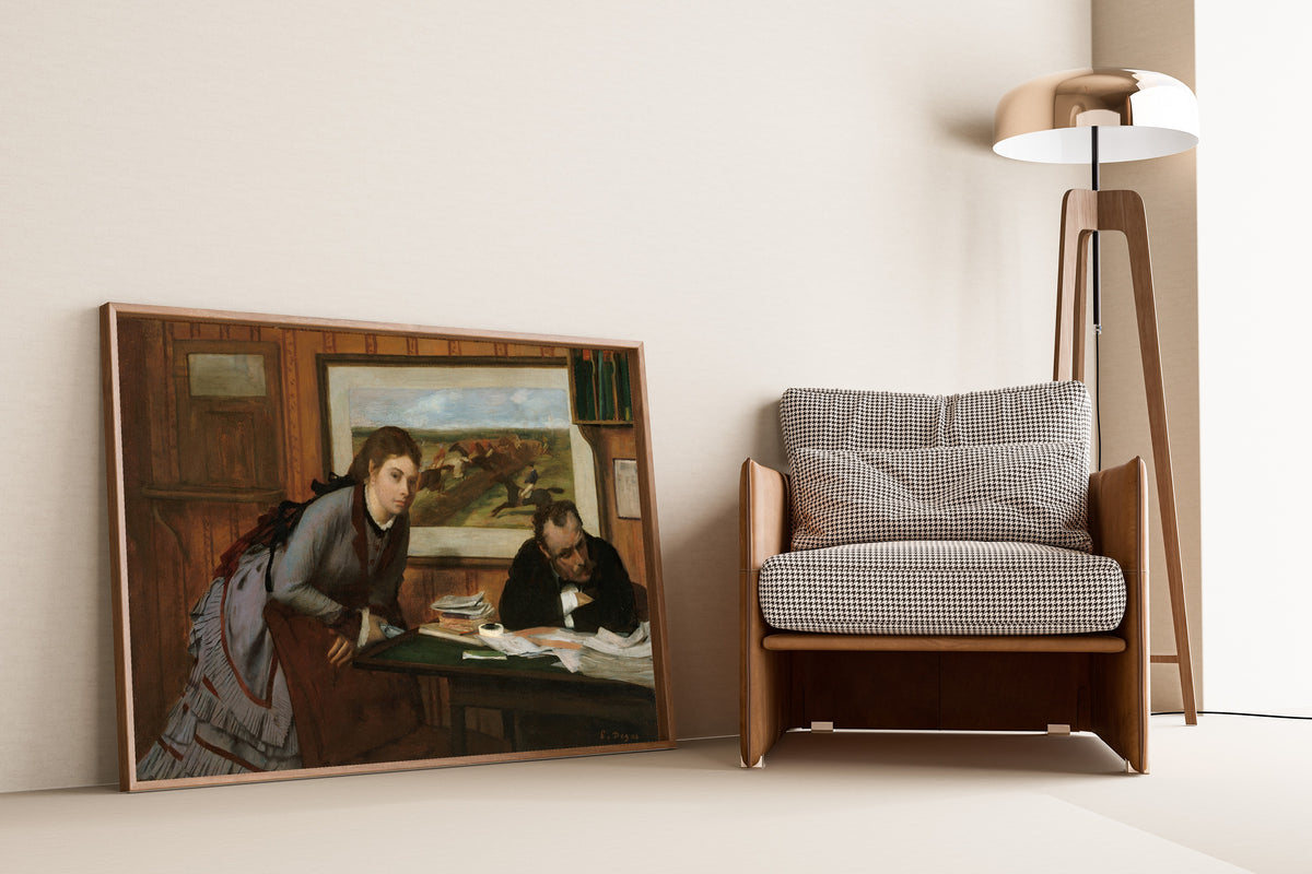 Edgar Degas — Sulking | Fine Art Print