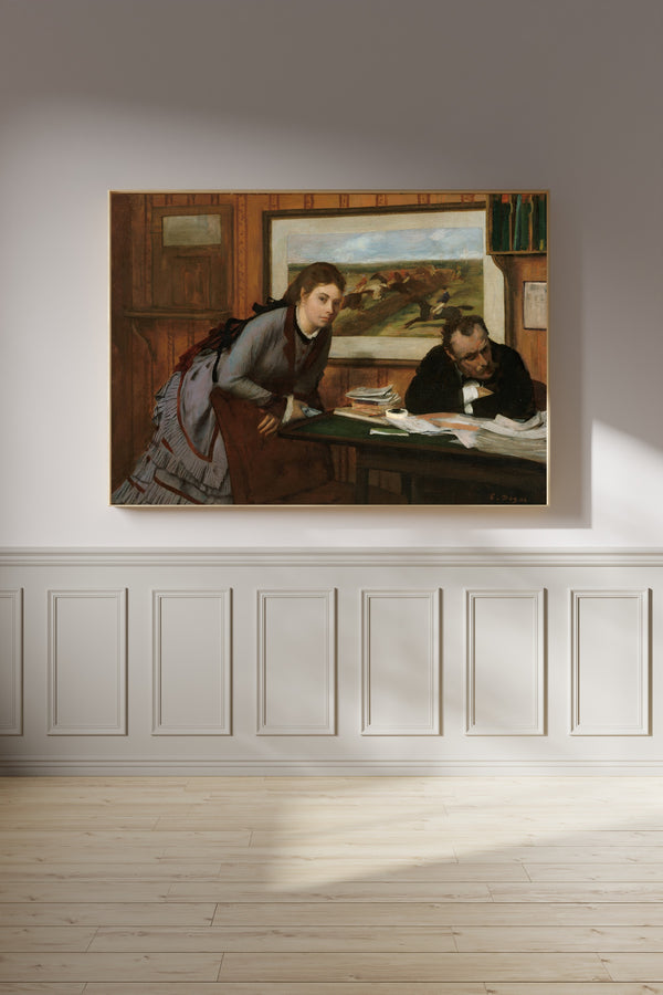 Edgar Degas — Sulking | Fine Art Print