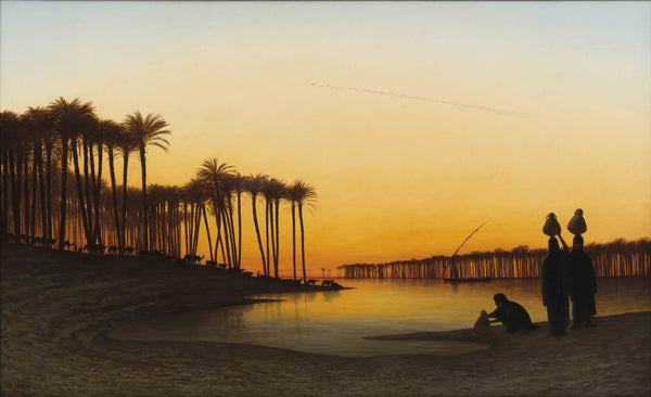 Charles-Théodore Frère — Sunset on the Nile | Fine Art Print