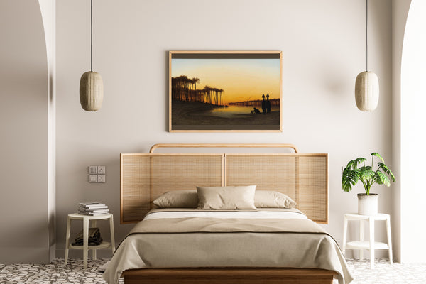 Charles-Théodore Frère — Sunset on the Nile | Fine Art Print