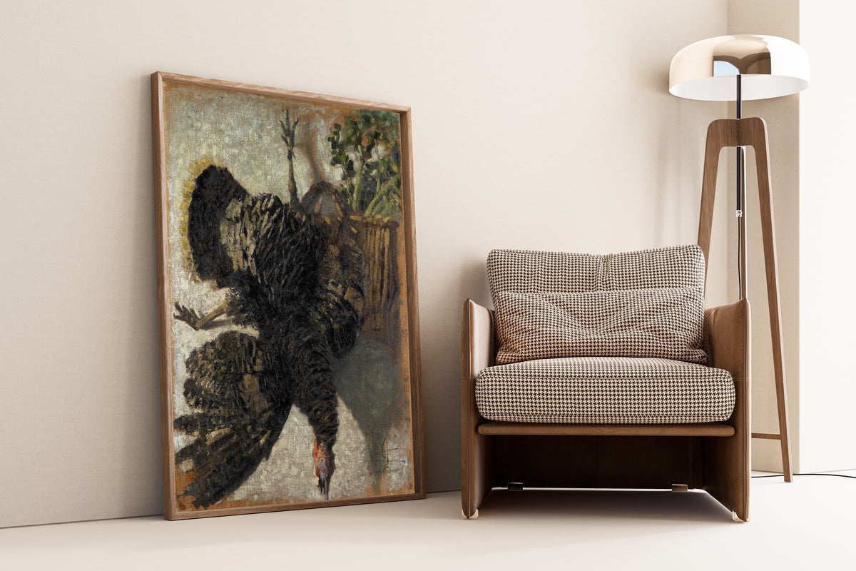 Giovanni Segantini — Suspended Turkey | Fine Art Print