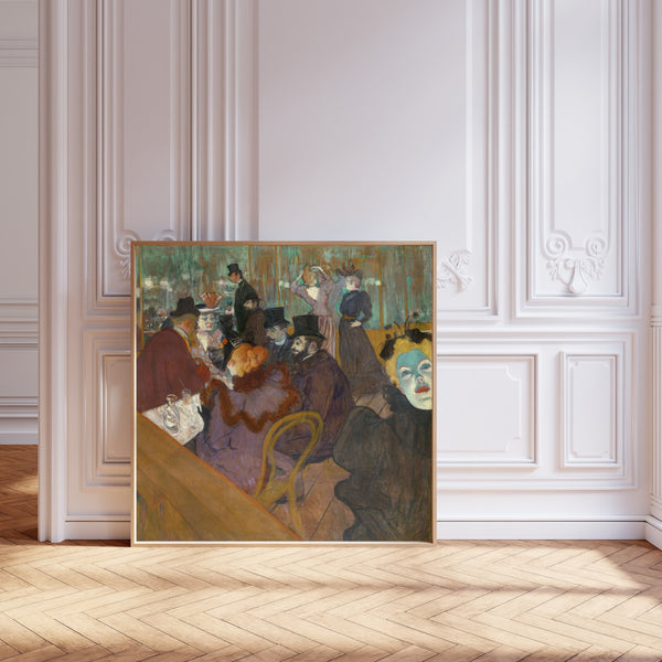 Henri de Toulouse-Lautrec — At the Moulin Rouge | Fine Art Print
