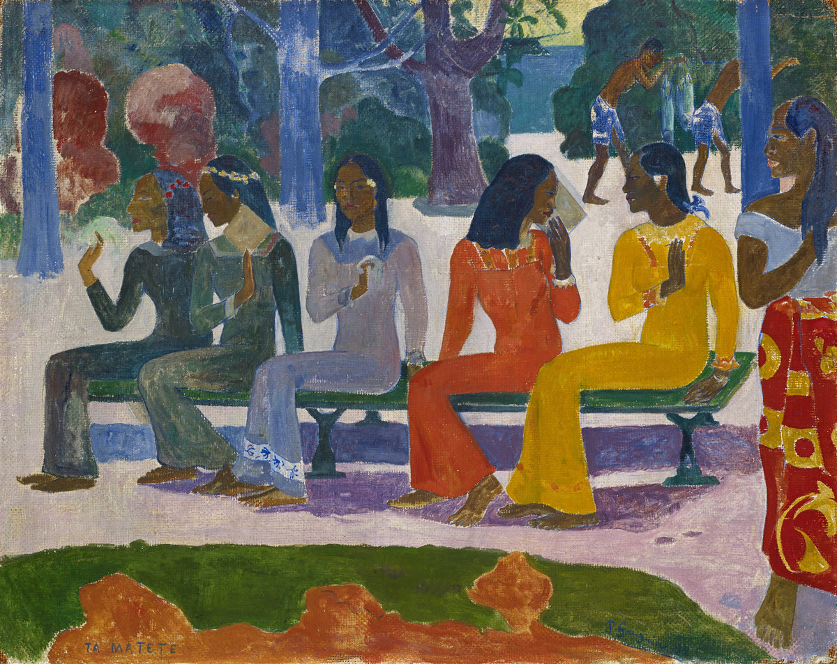 Paul Gauguin — Ta Matete (The Market) | Fine Art Print