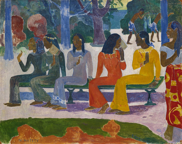 Paul Gauguin — Ta Matete (The Market) | Fine Art Print