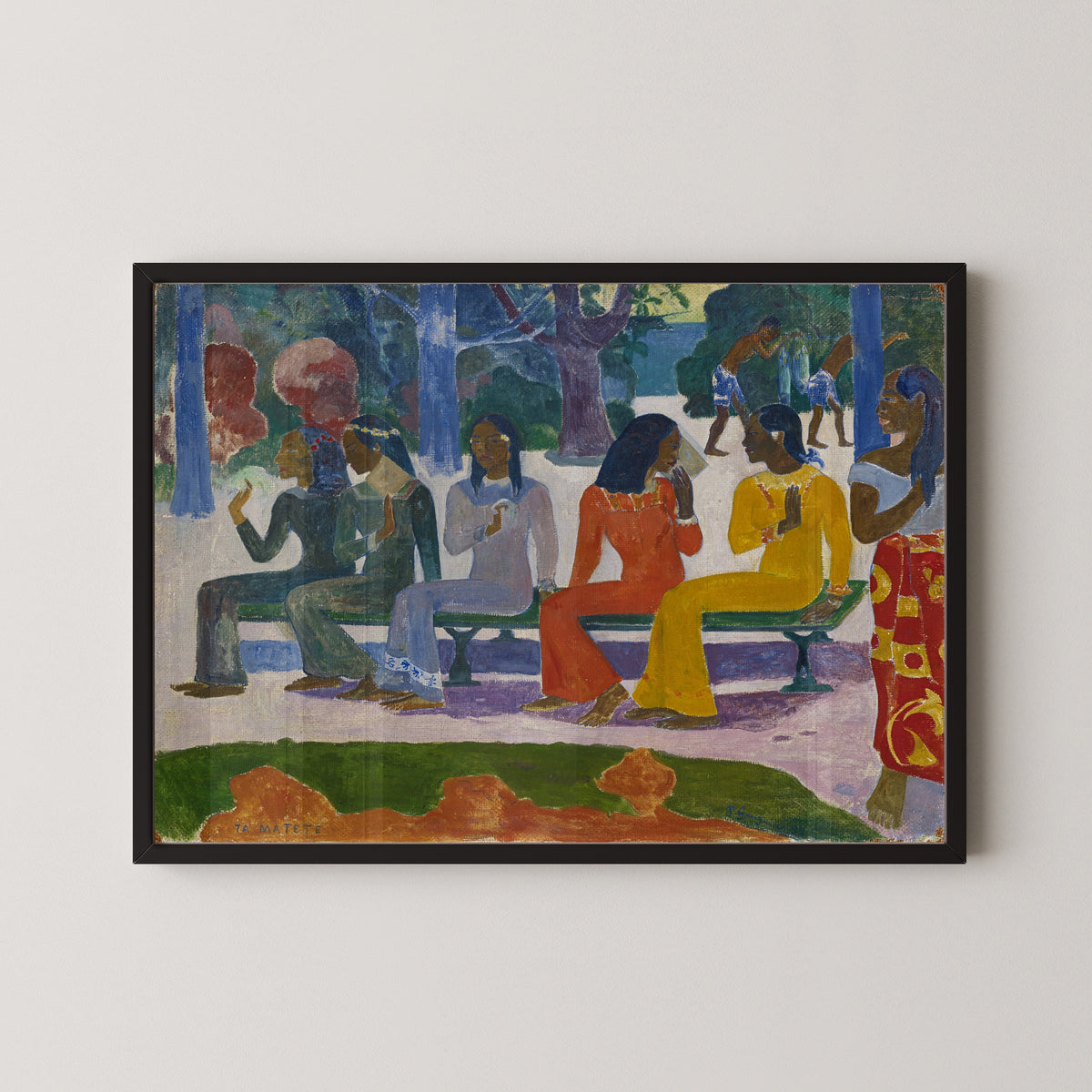 Paul Gauguin — Ta Matete (The Market) | Fine Art Print