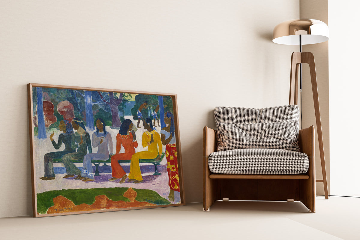 Paul Gauguin — Ta Matete (The Market) | Fine Art Print