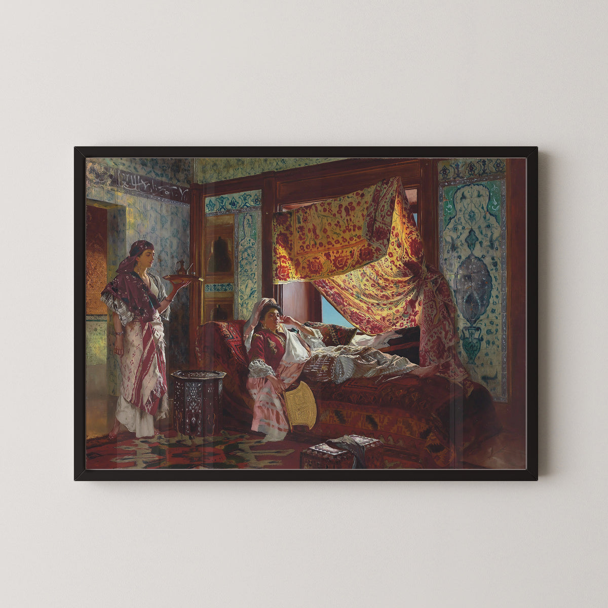 Rudolf Ernst — Taking Tea in the Harem | Fine Art Print