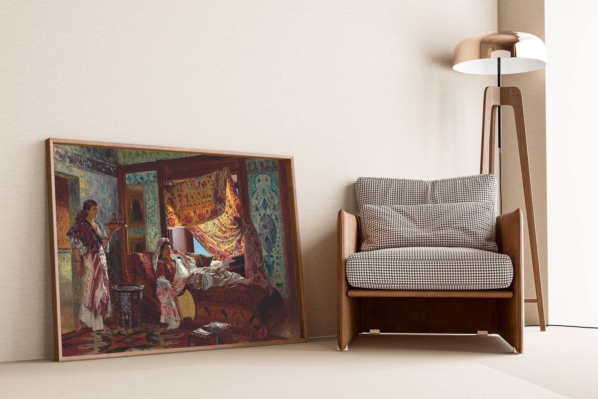 Rudolf Ernst — Taking Tea in the Harem | Fine Art Print