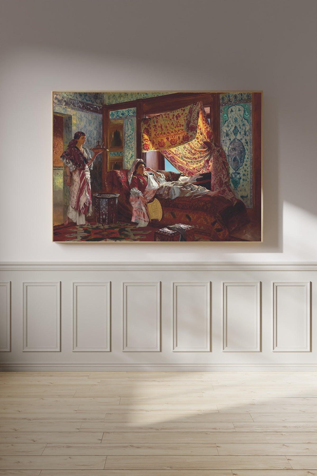 Rudolf Ernst — Taking Tea in the Harem | Fine Art Print