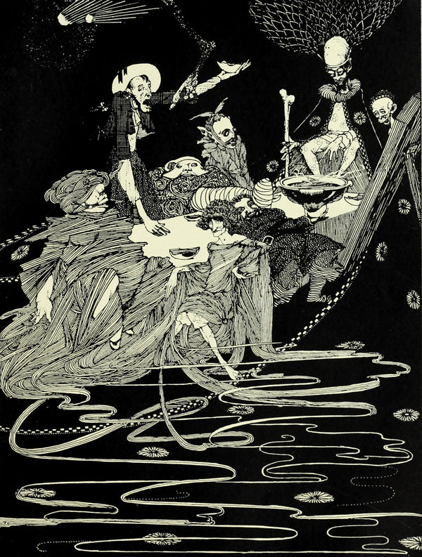 Harry Clarke — Tales of Mystery and Imagination: Avast There a Bit, I Say | Gothic Illustration Print