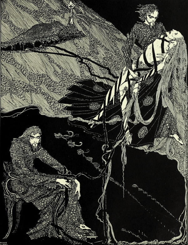 Harry Clarke — Tales of Mystery and Imagination: It Was a Fearful Page | Gothic Illustration Print