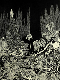 Harry Clarke — Tales of Mystery and Imagination: The Vast, Illimitable Desert | Gothic Illustration Print