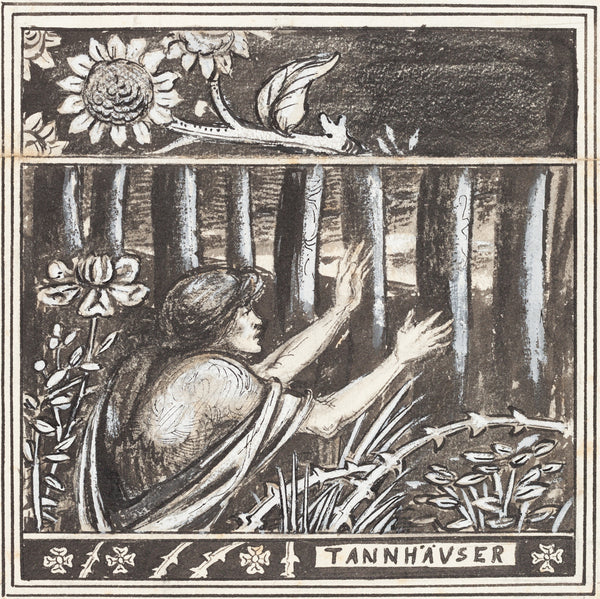 Aubrey Beardsley — Tannhäuser | Art Nouveau Illustration Print