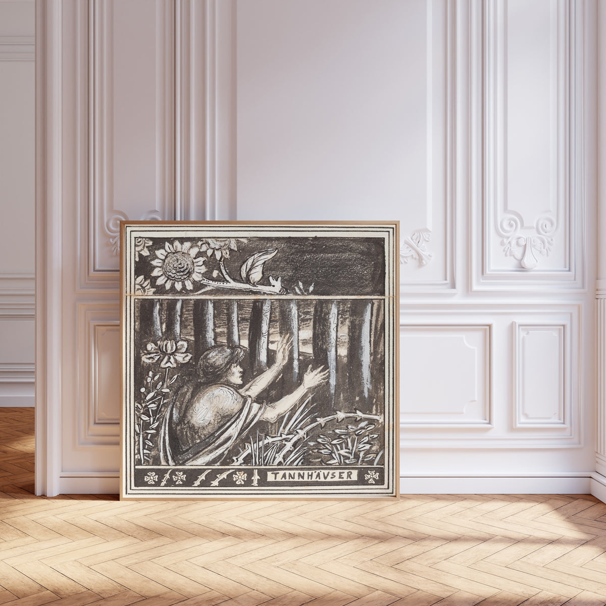 Aubrey Beardsley — Tannhäuser | Art Nouveau Illustration Print
