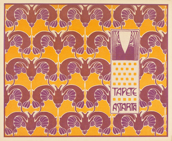 Koloman Moser — Tapete Astarta (Astarta Wallpaper) | Pattern Design Print