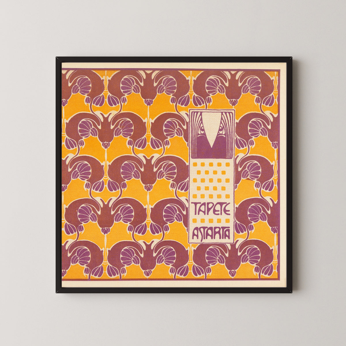 Koloman Moser — Tapete Astarta (Astarta Wallpaper) | Pattern Design Print
