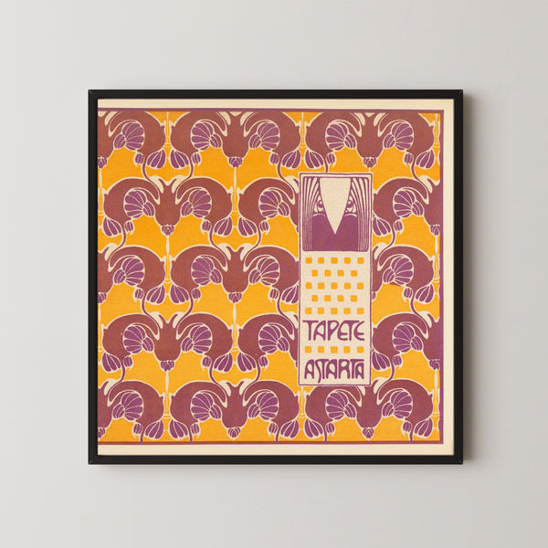 Koloman Moser — Tapete Astarta (Astarta Wallpaper) | Pattern Design Print