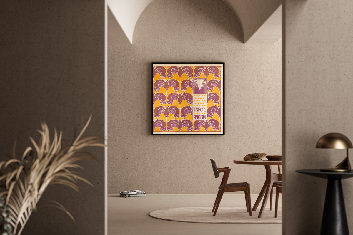 Koloman Moser — Tapete Astarta (Astarta Wallpaper) | Pattern Design Print