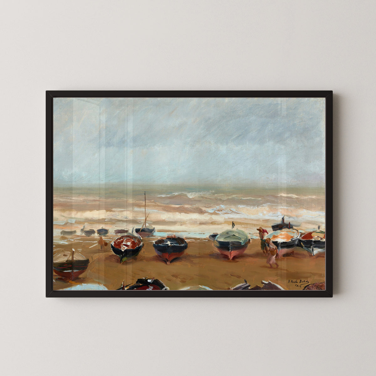 Joaquín Sorolla — Stormy Afternoon (Tarde tormentosa) | Fine Art Print