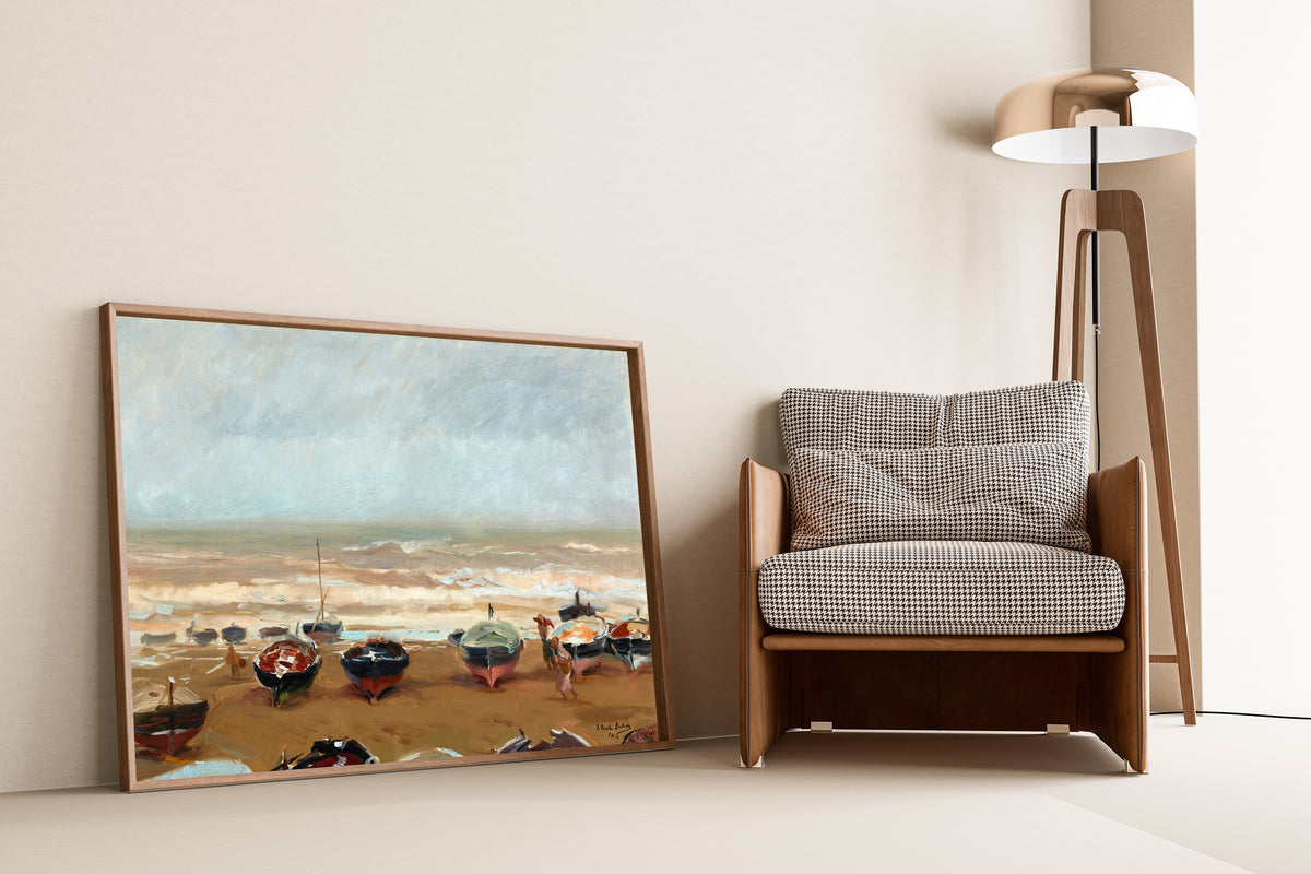 Joaquín Sorolla — Stormy Afternoon (Tarde tormentosa) | Fine Art Print