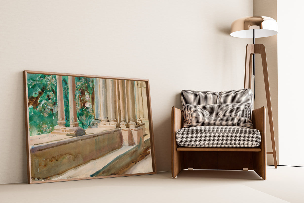 John Singer Sargent — Tarragona Terrace and Garden | Fine Art Print