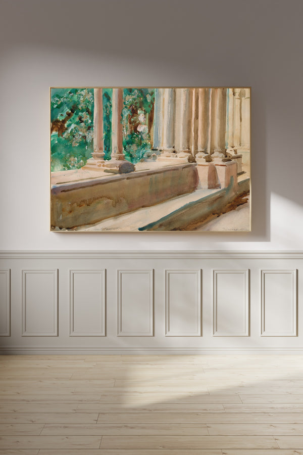 John Singer Sargent — Tarragona Terrace and Garden | Fine Art Print