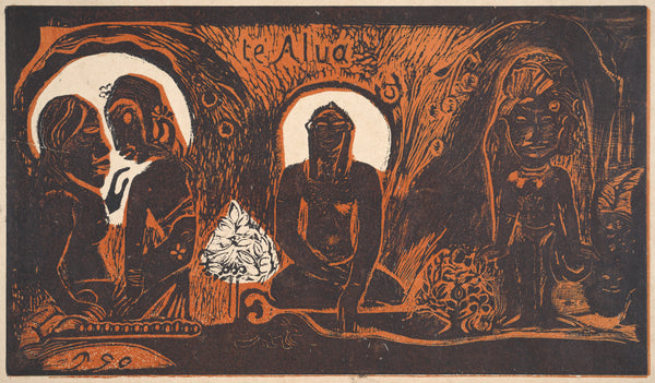 Paul Gauguin — Te Atua (The Gods) | Woodcut Print