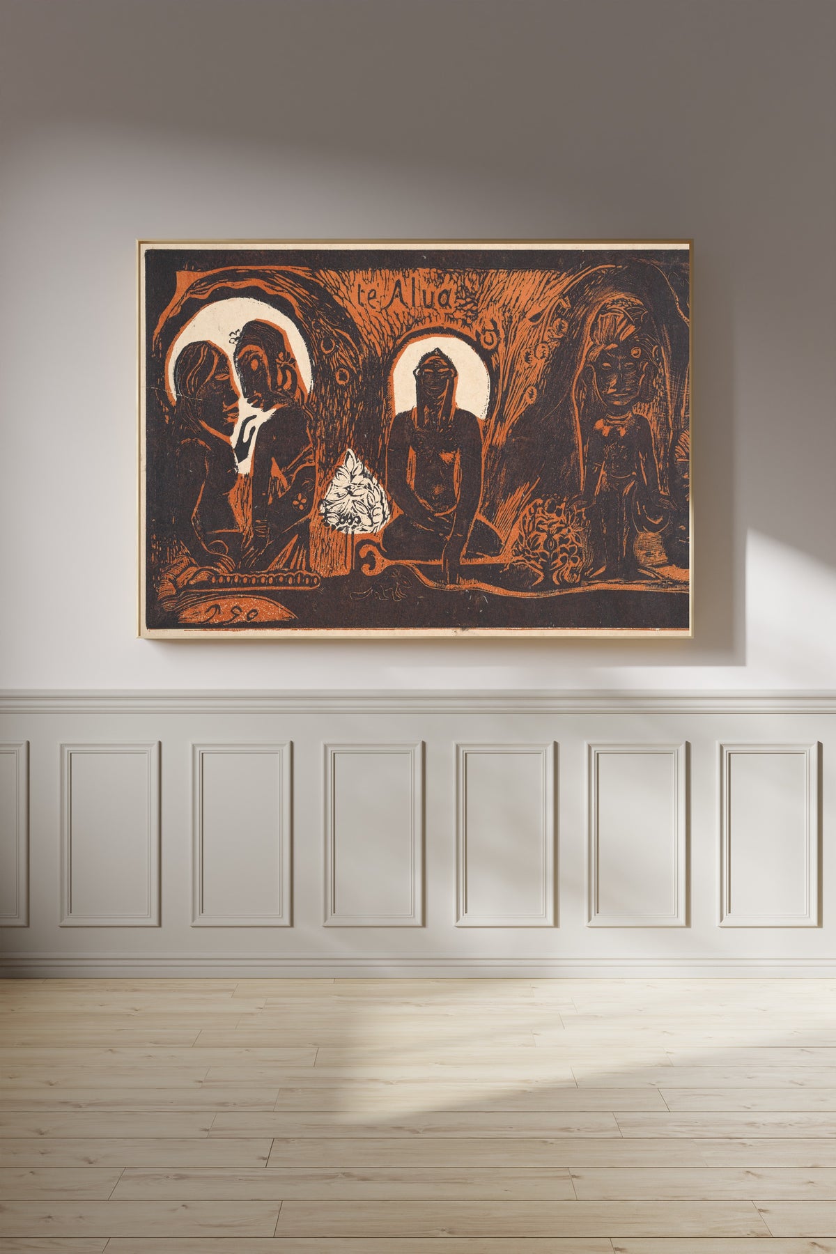 Paul Gauguin — Te Atua (The Gods) | Woodcut Print