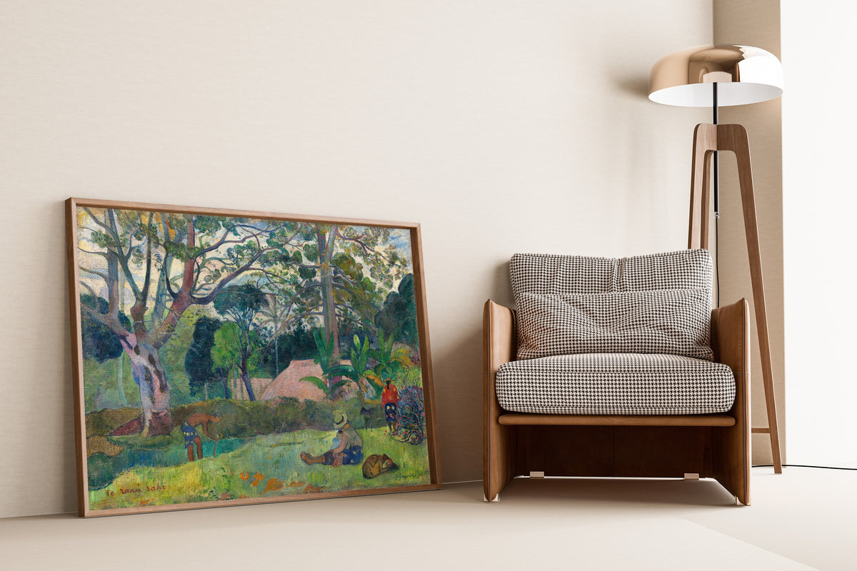 Paul Gauguin — Te raau rahi (The Big Tree) | Fine Art Print