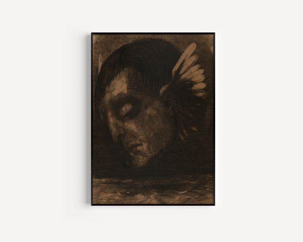 Odilon Redon — Tears | Symbolist Art Print