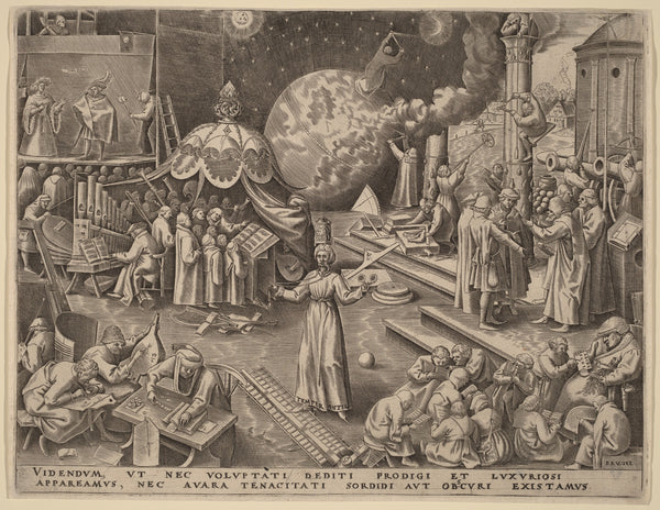 Pieter Bruegel the Elder — Temperance | Engraving Print