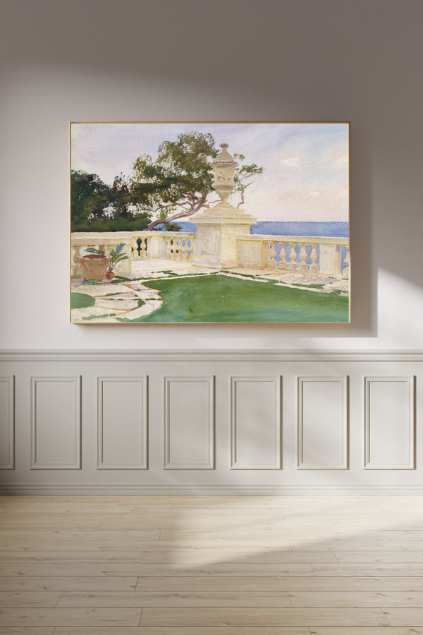 John Singer Sargent — Terrace, Vizcaya | Fine Art Print