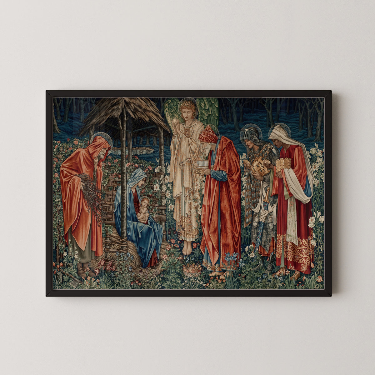 Edward Burne-Jones — The Adoration of the Magi | Pre-Raphaelite Art Print