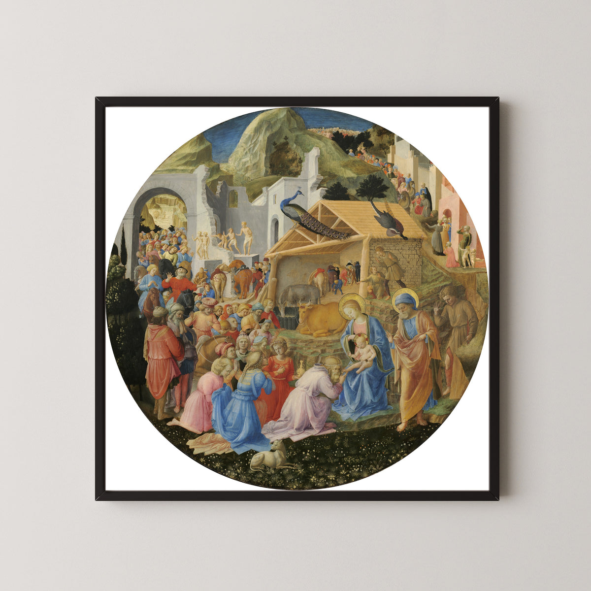 Fra Angelico and Fra Filippo Lippi — The Adoration of the Magi | Christmas Art Print