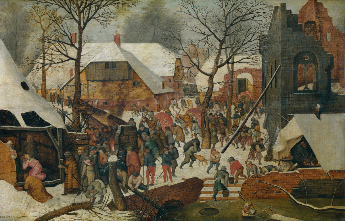 Pieter Brueghel the Younger — The Adoration of the Magi in the Snow | Christmas Art Print