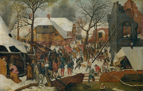 Pieter Brueghel the Younger — The Adoration of the Magi in the Snow | Christmas Art Print