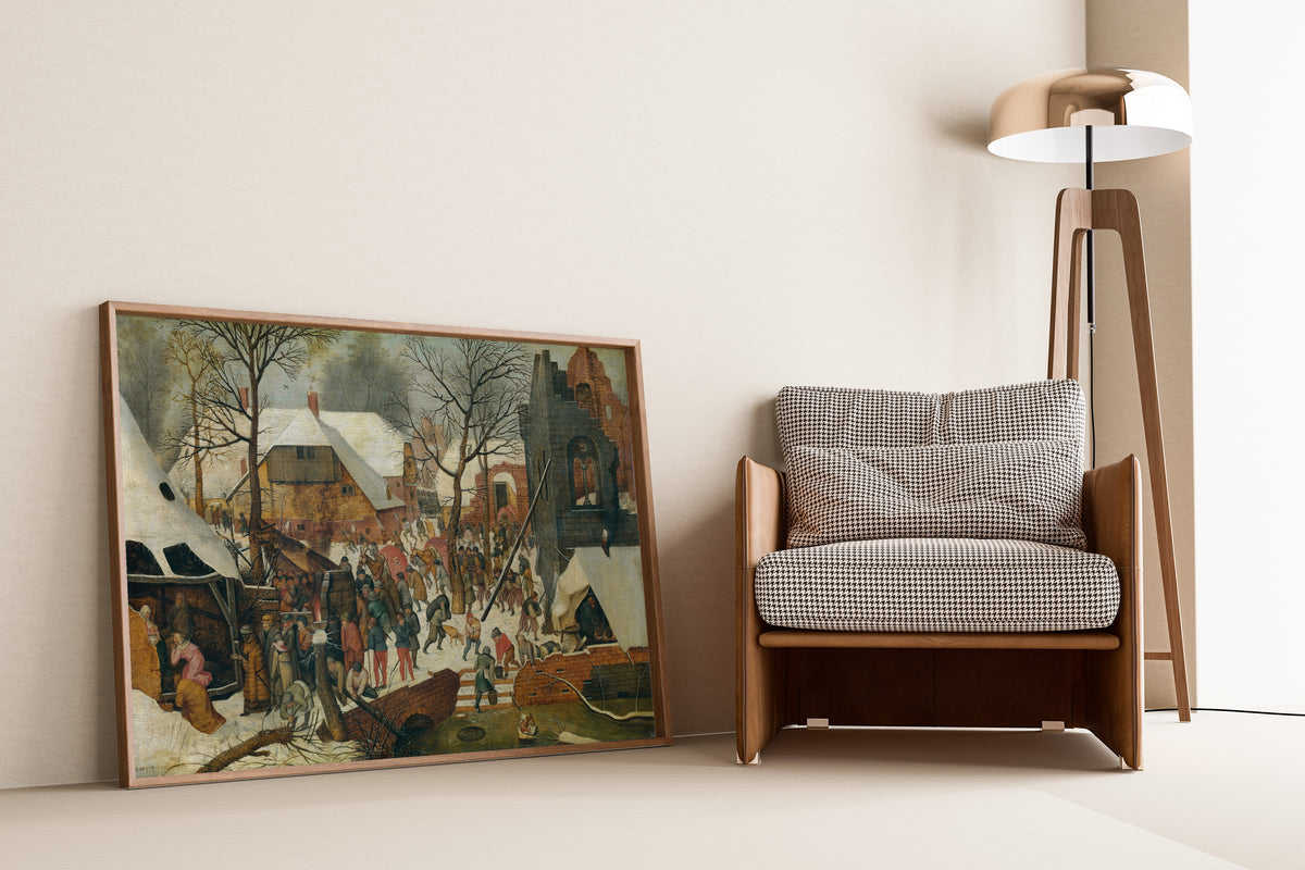 Pieter Brueghel the Younger — The Adoration of the Magi in the Snow | Christmas Art Print
