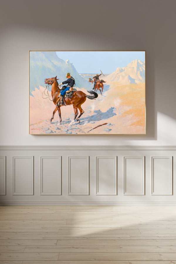Frederic Remington — The Advance-Guard, or The Military Sacrifice | Fine Art Print
