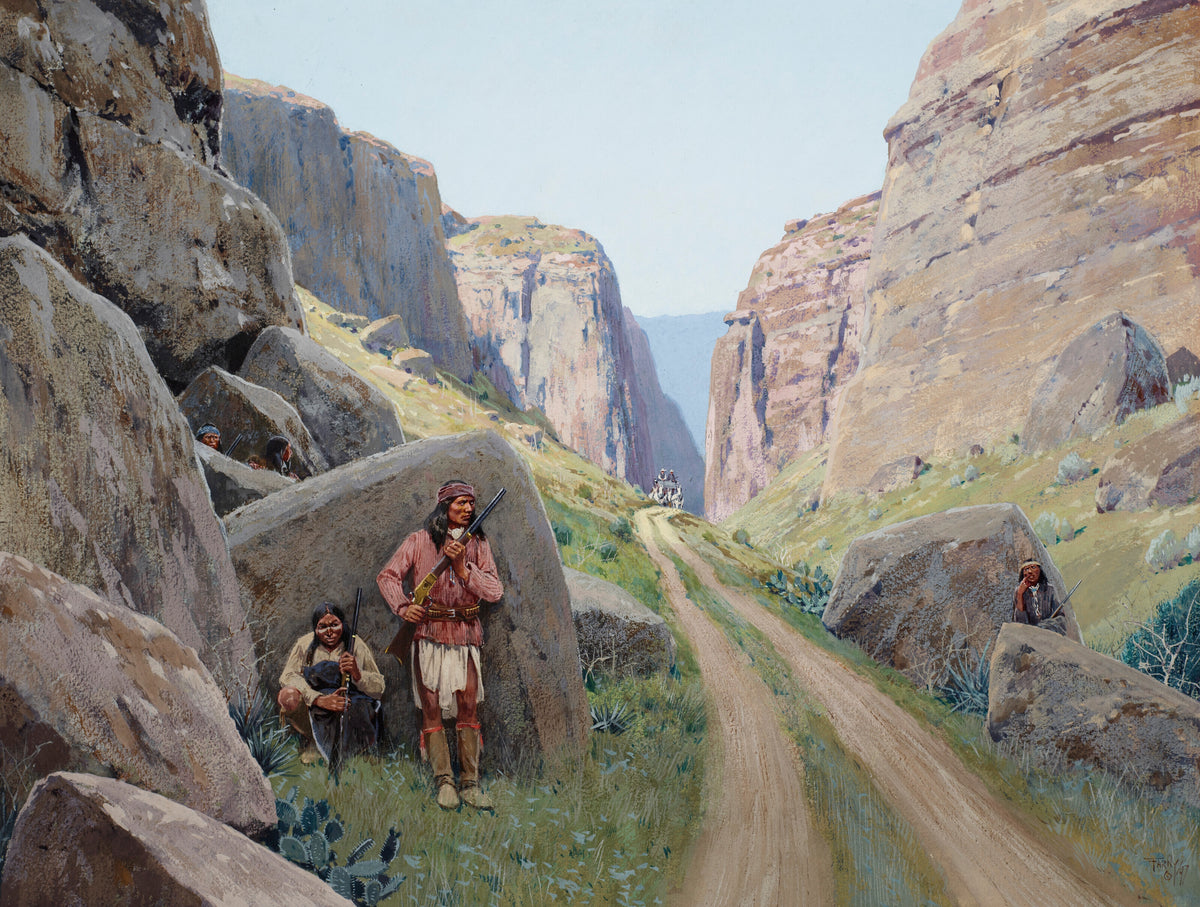 Henry Farny — The Ambush | Western Art Print