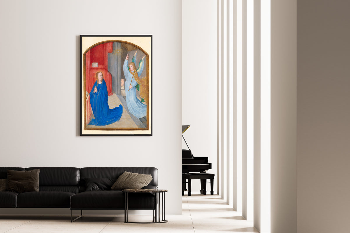 Gerard David (circle of) — The Annunciation | Illuminated Manuscript Print
