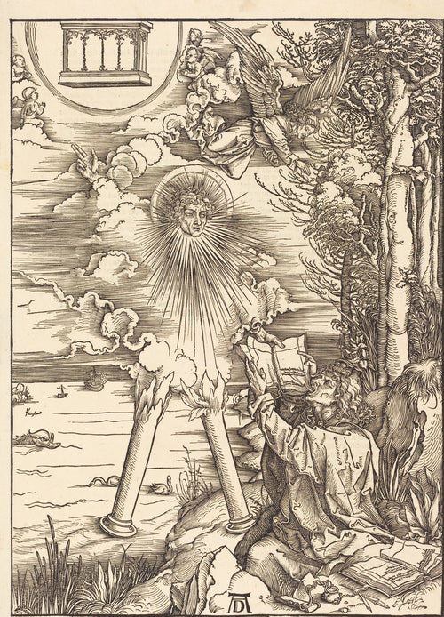 Albrecht Dürer — The Apocalypse: Saint John Devouring the Book | Woodcut Print