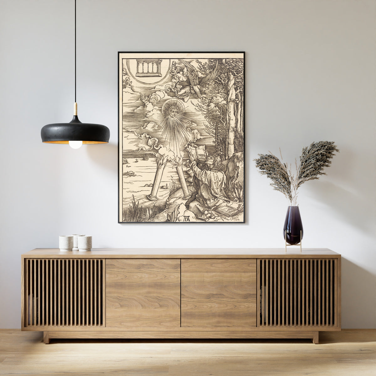 Albrecht Dürer — The Apocalypse: Saint John Devouring the Book | Woodcut Print