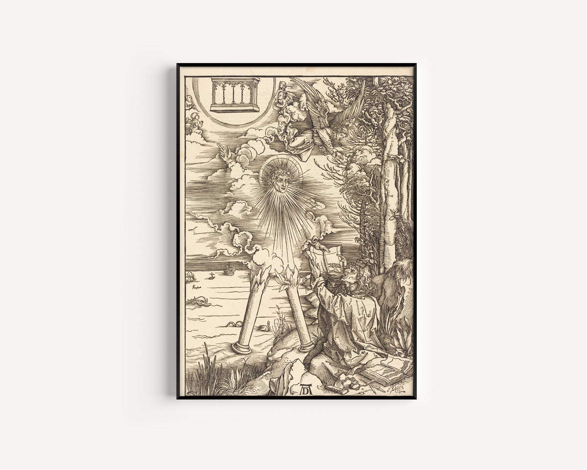 Albrecht Dürer — The Apocalypse: Saint John Devouring the Book | Woodcut Print