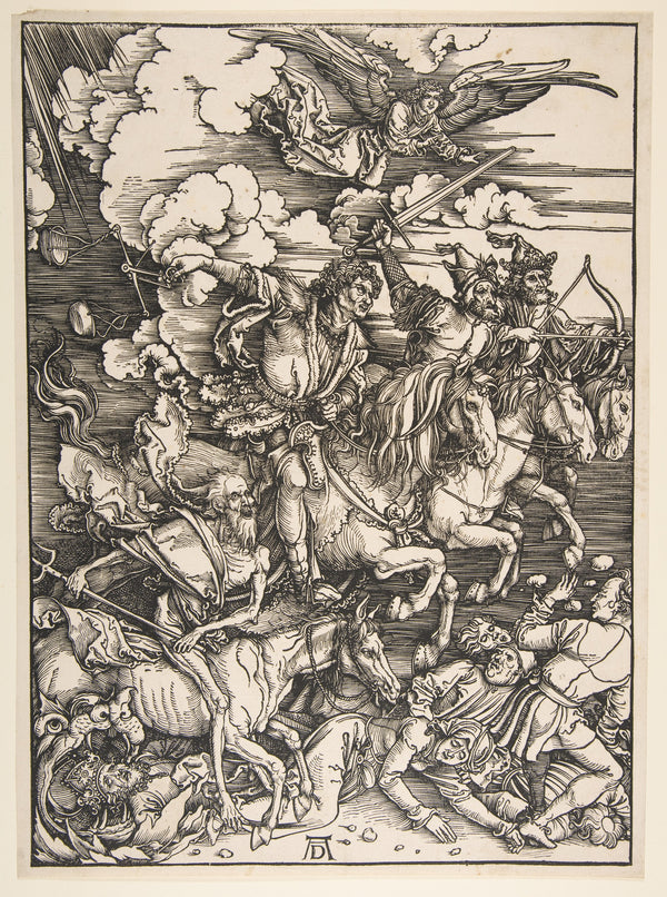 Albrecht Dürer — The Apocalypse: The Four Horsemen | Woodcut Print