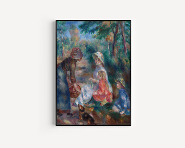 Pierre-Auguste Renoir — The Apple Seller | Fine Art Print