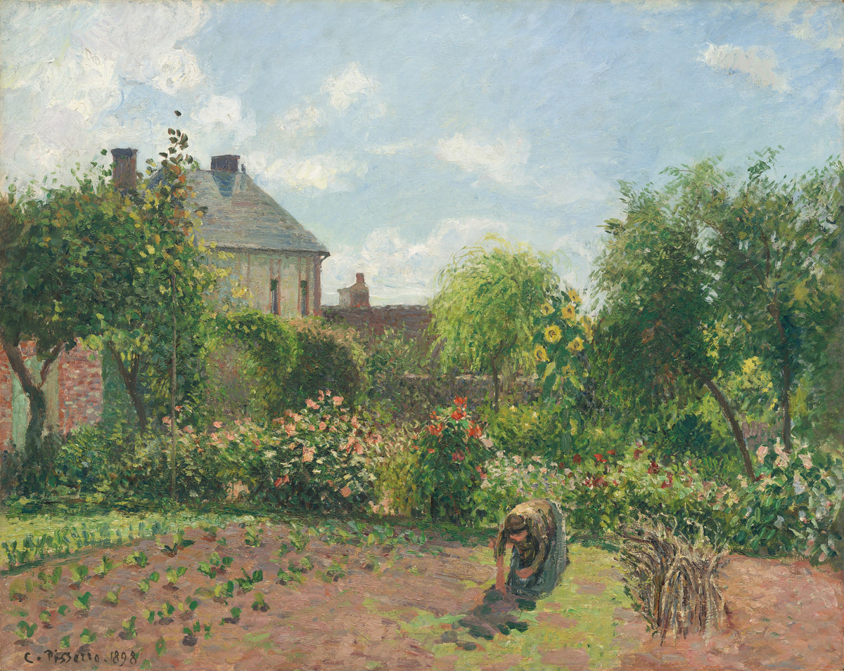 Camille Pissarro — The Artist's Garden at Eragny | Fine Art Print