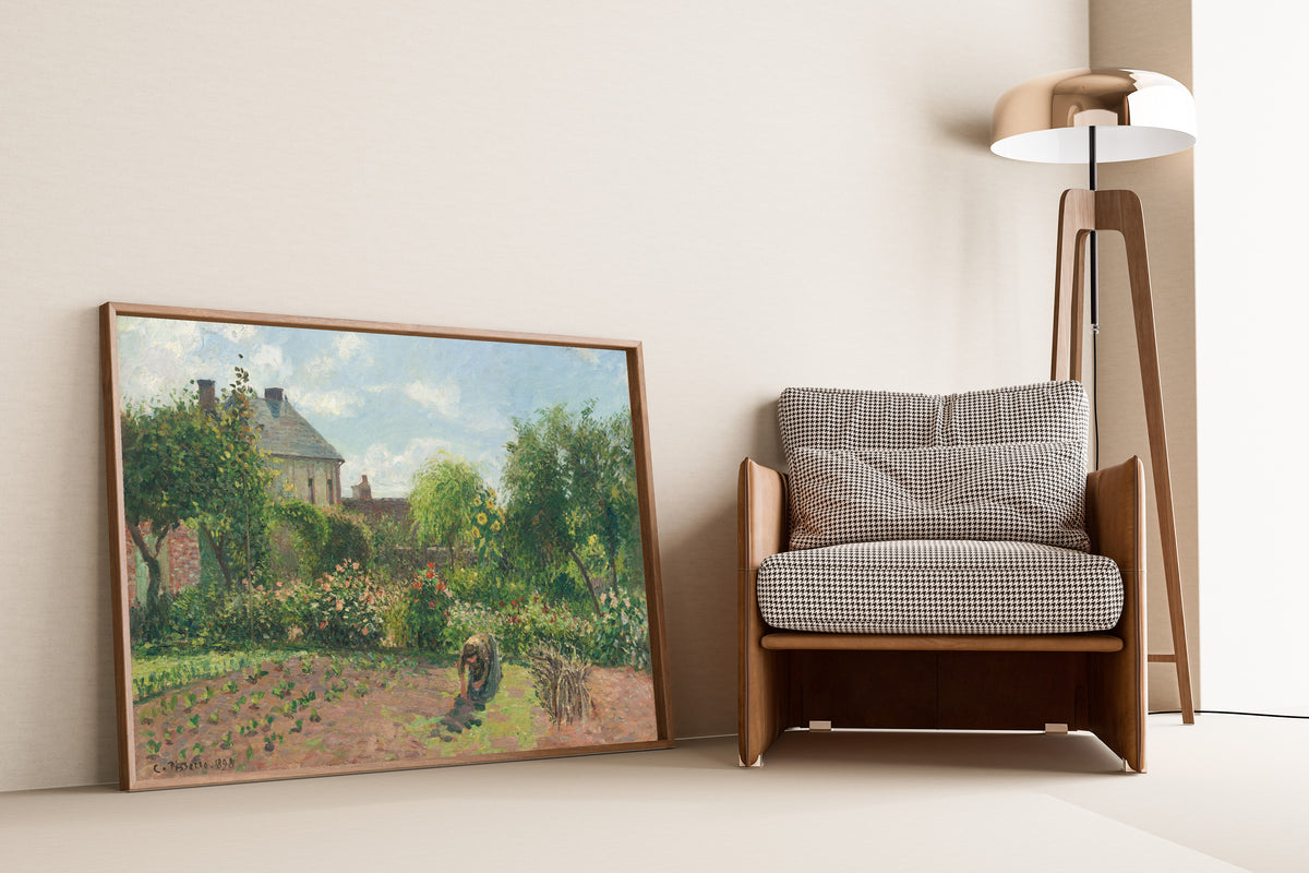 Camille Pissarro — The Artist's Garden at Eragny | Fine Art Print