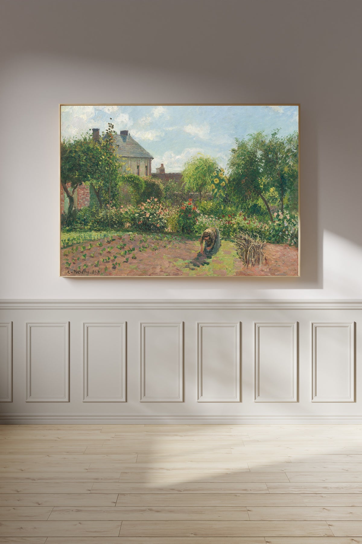 Camille Pissarro — The Artist's Garden at Eragny | Fine Art Print
