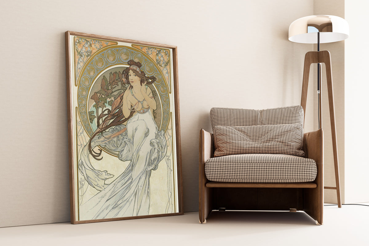 Alphonse Mucha — The Arts: Music | Art Nouveau Print